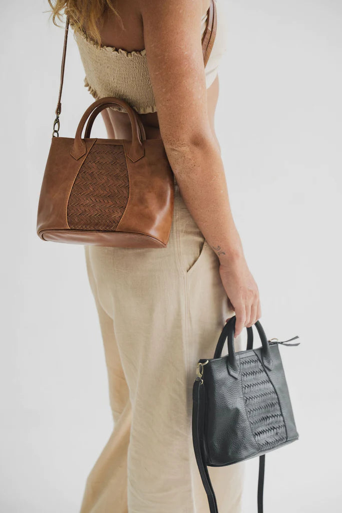 Woven Mini Tote