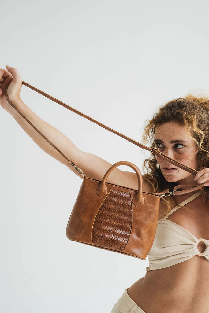 Woven Mini Tote