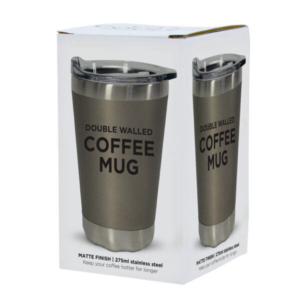 Coffee Mug- Double Walled- Stainless Steel