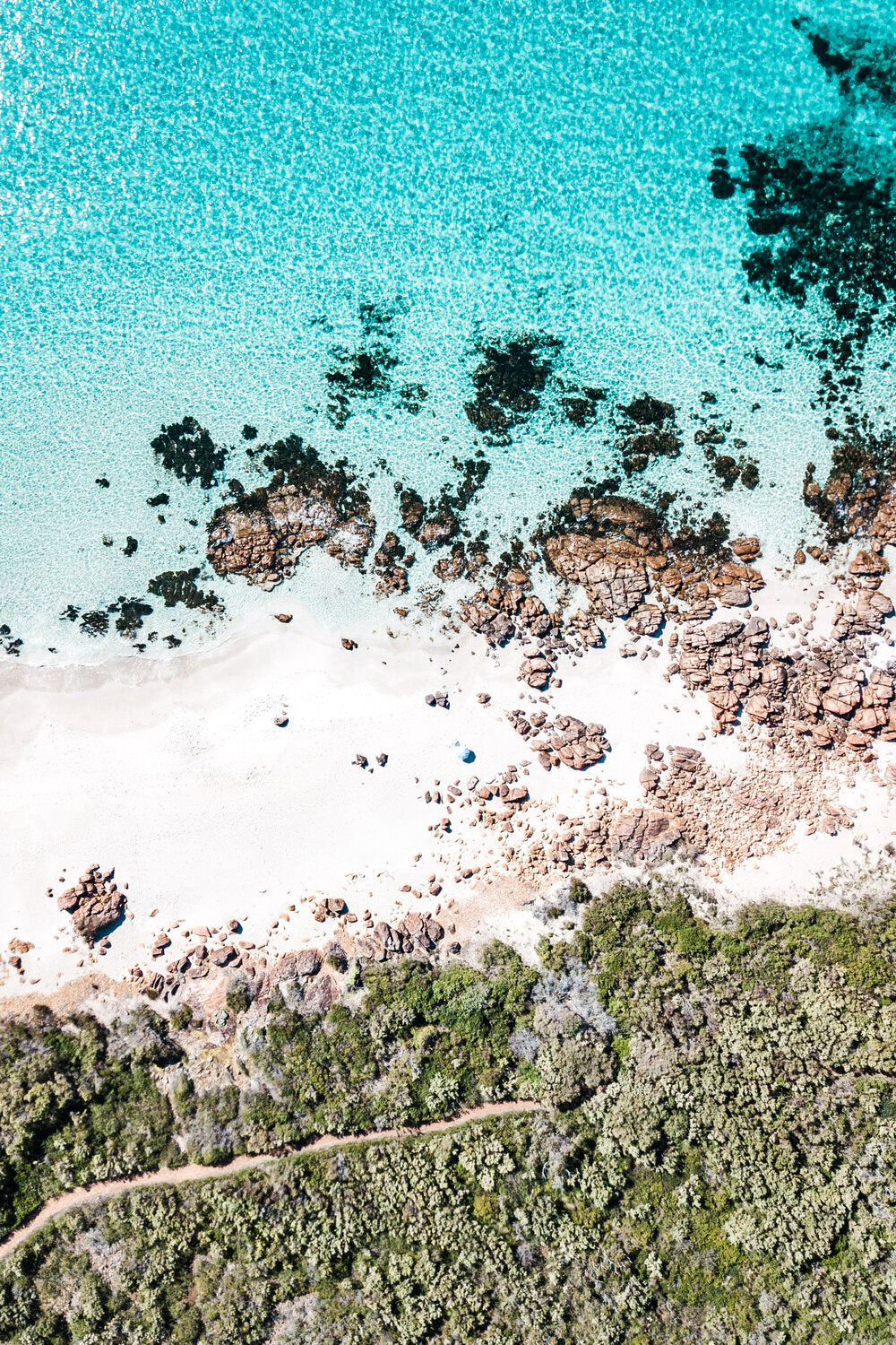 Zac White Print in Frame A2