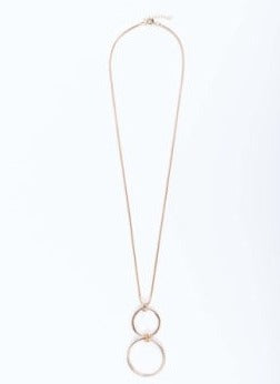 Filly Circle Necklace | Gold