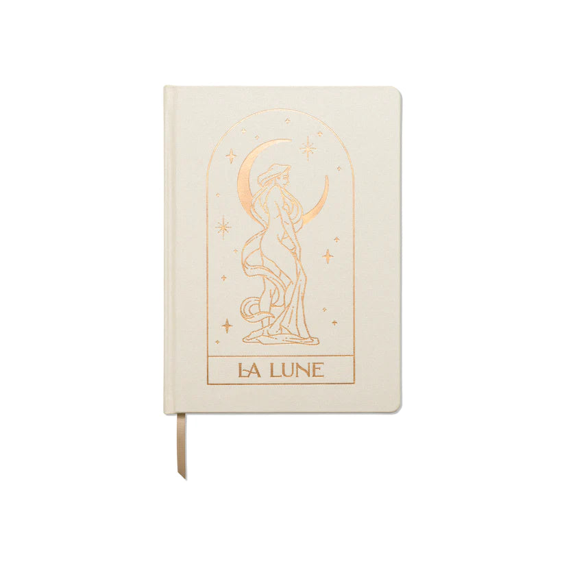 Jumbo Cloth Covered Journal - La Lune