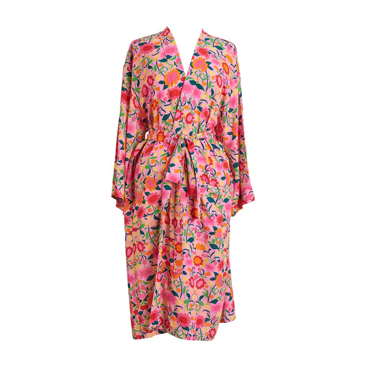 Kimono Robe | Flower Patch