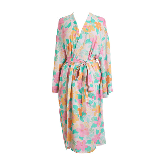 Kimono Robe | Hibiscus