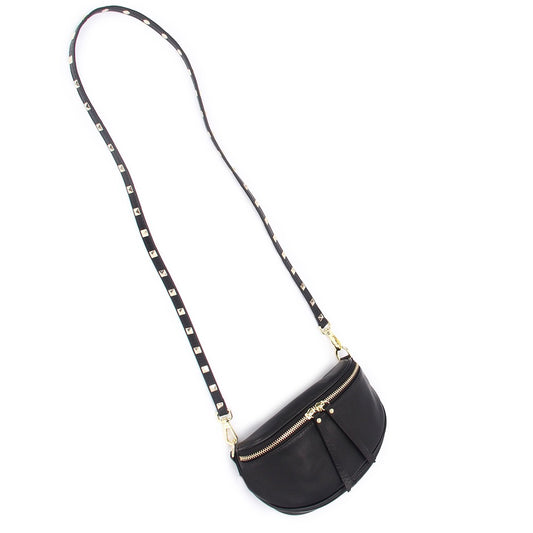 Mini Obsessed Crossbody Bag Black | Gold