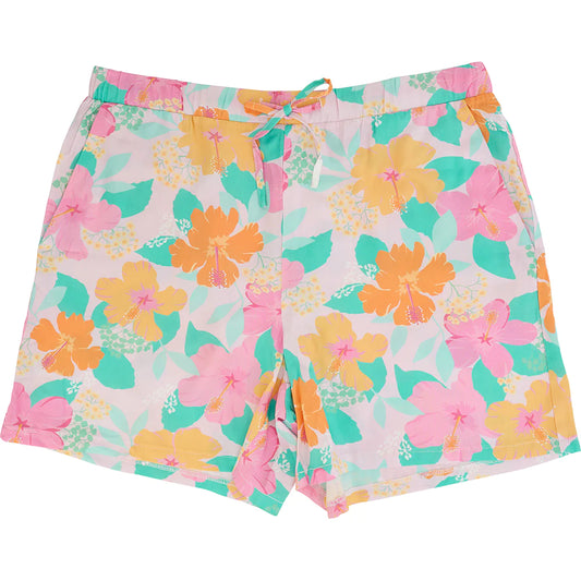 Sleep Shorts | Hibiscus