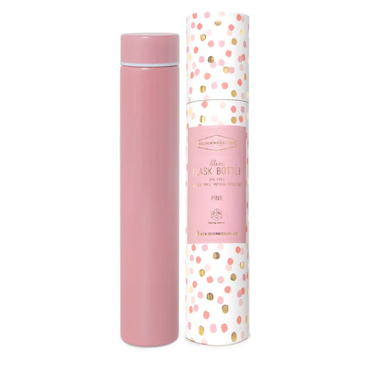 Slim Flask Bottle | Pink