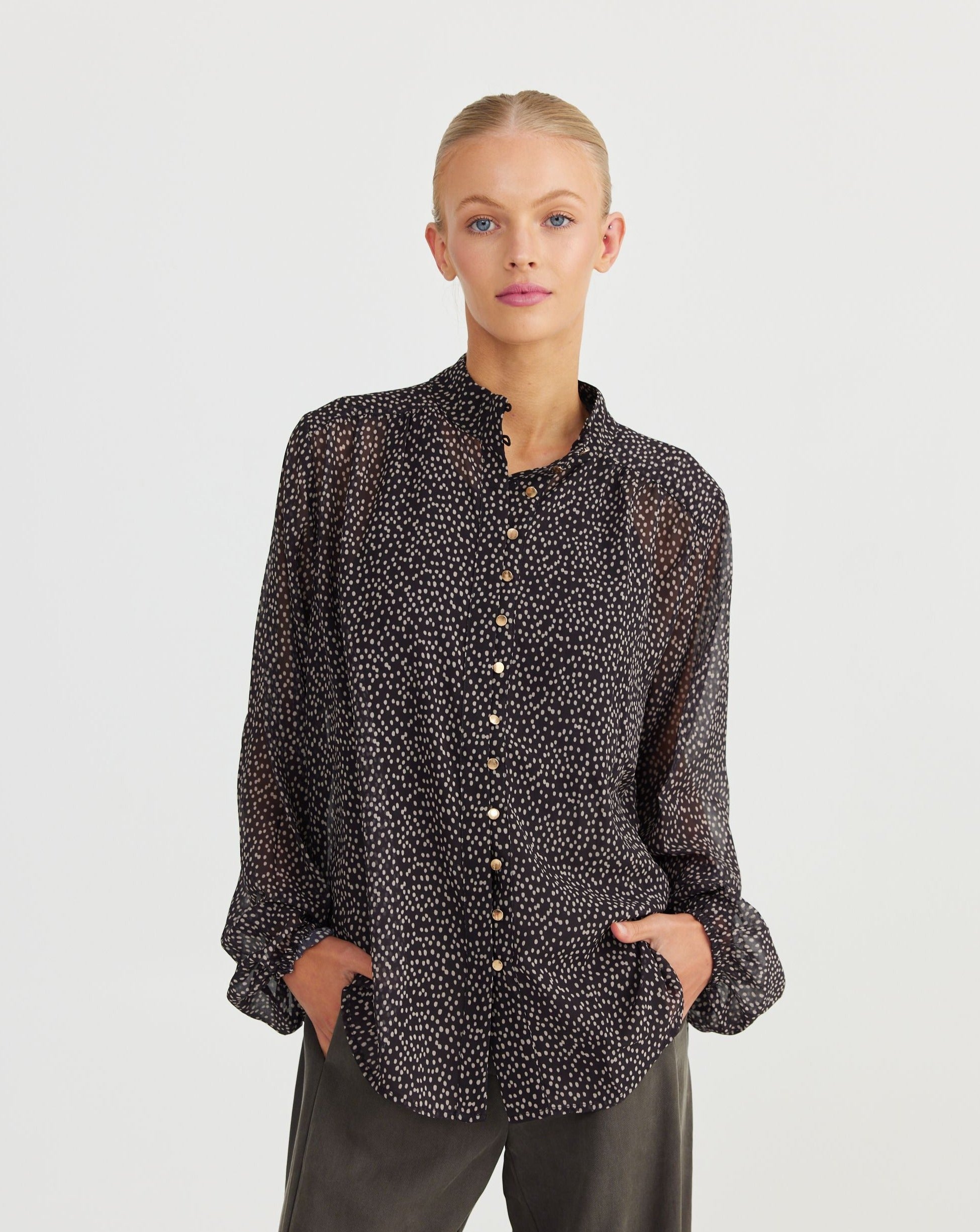 40 OFF Sylvie Shirt mangobaycollective