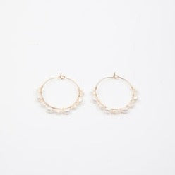 Wren Earrings- Fresh Pearl