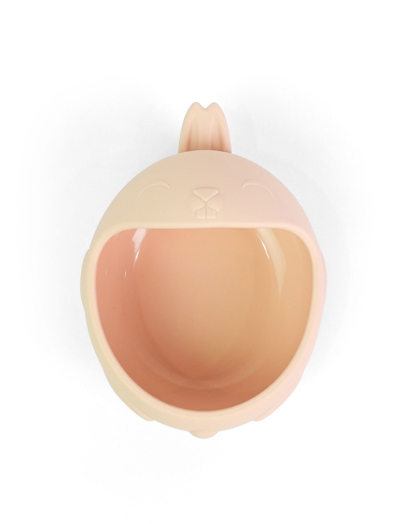 Bunny Silicone Suction Bowl w/ Cutlery Blush