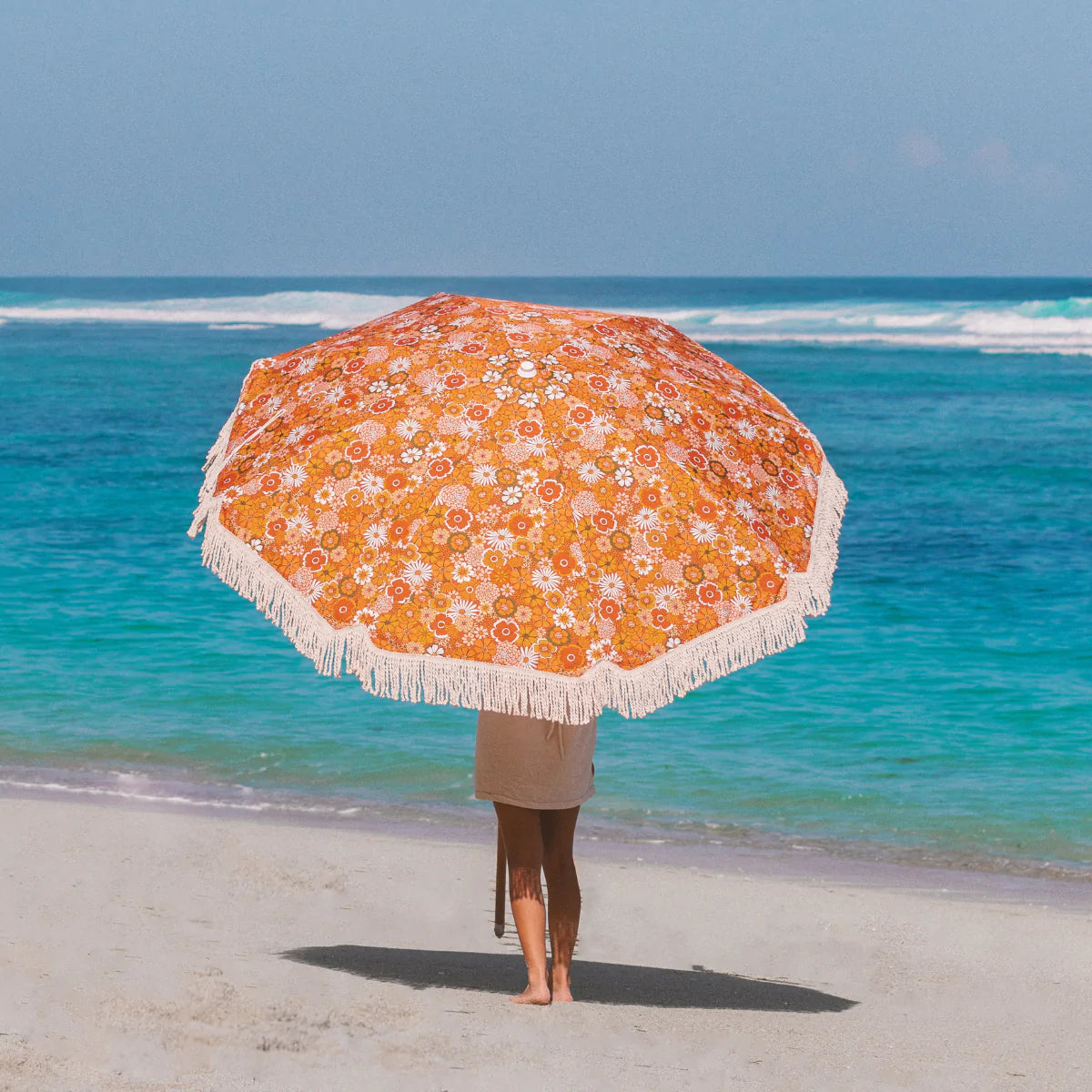 Golden Hour Beach Umbrella