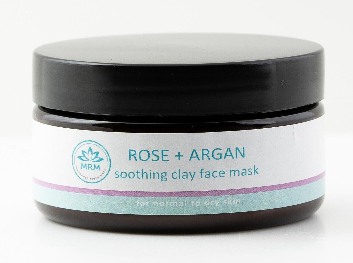 Margaret River made Soothing Clay Face Mask Rose + Argan 100g