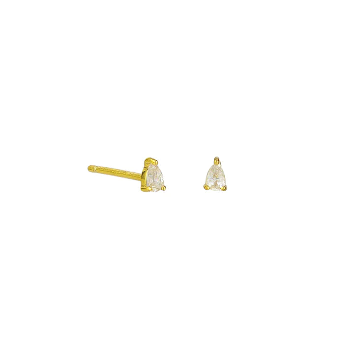 Sima Studs Sterling Silver- Gold