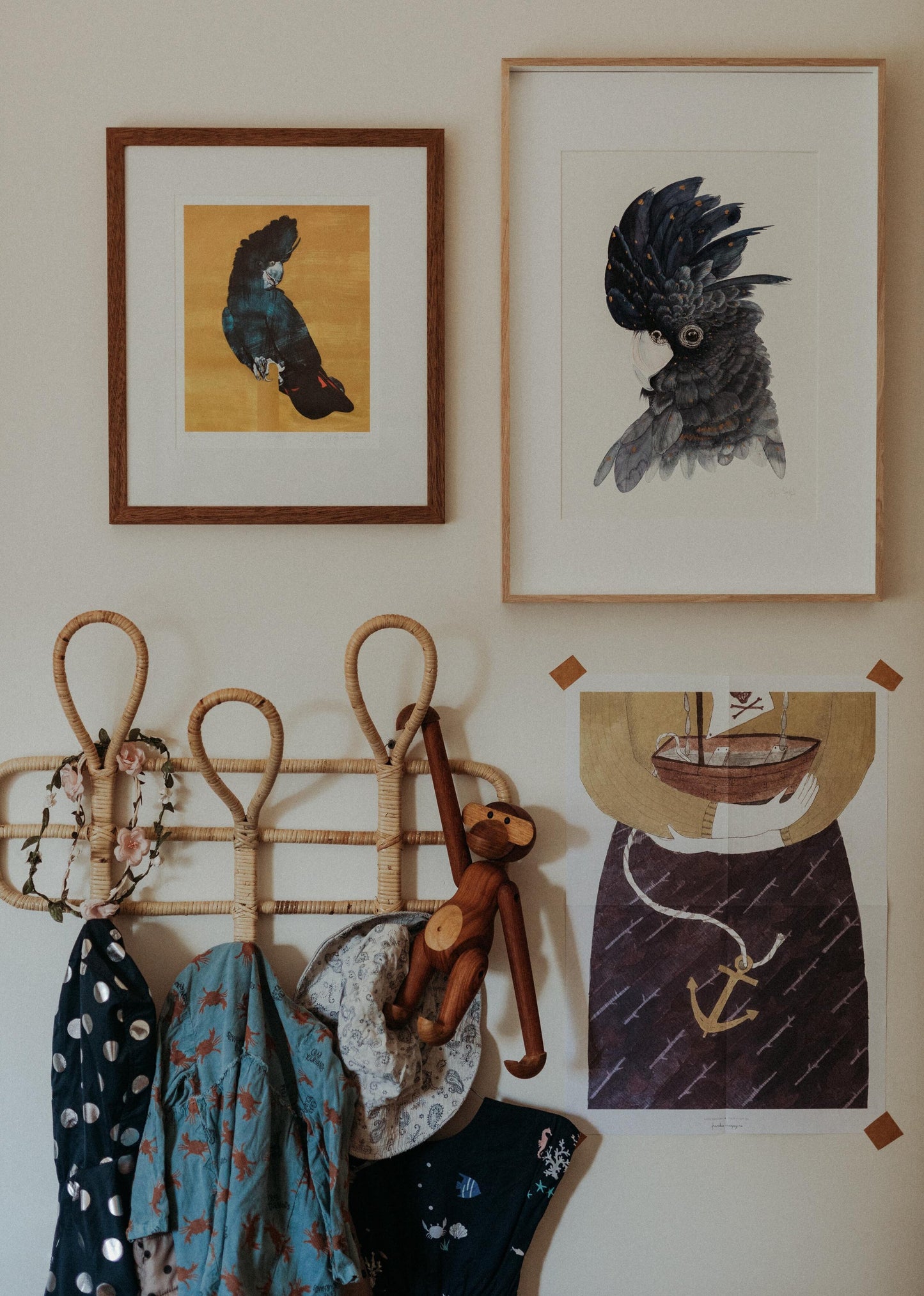 Sofie Seyah Watercolour Print- A3 in Frame