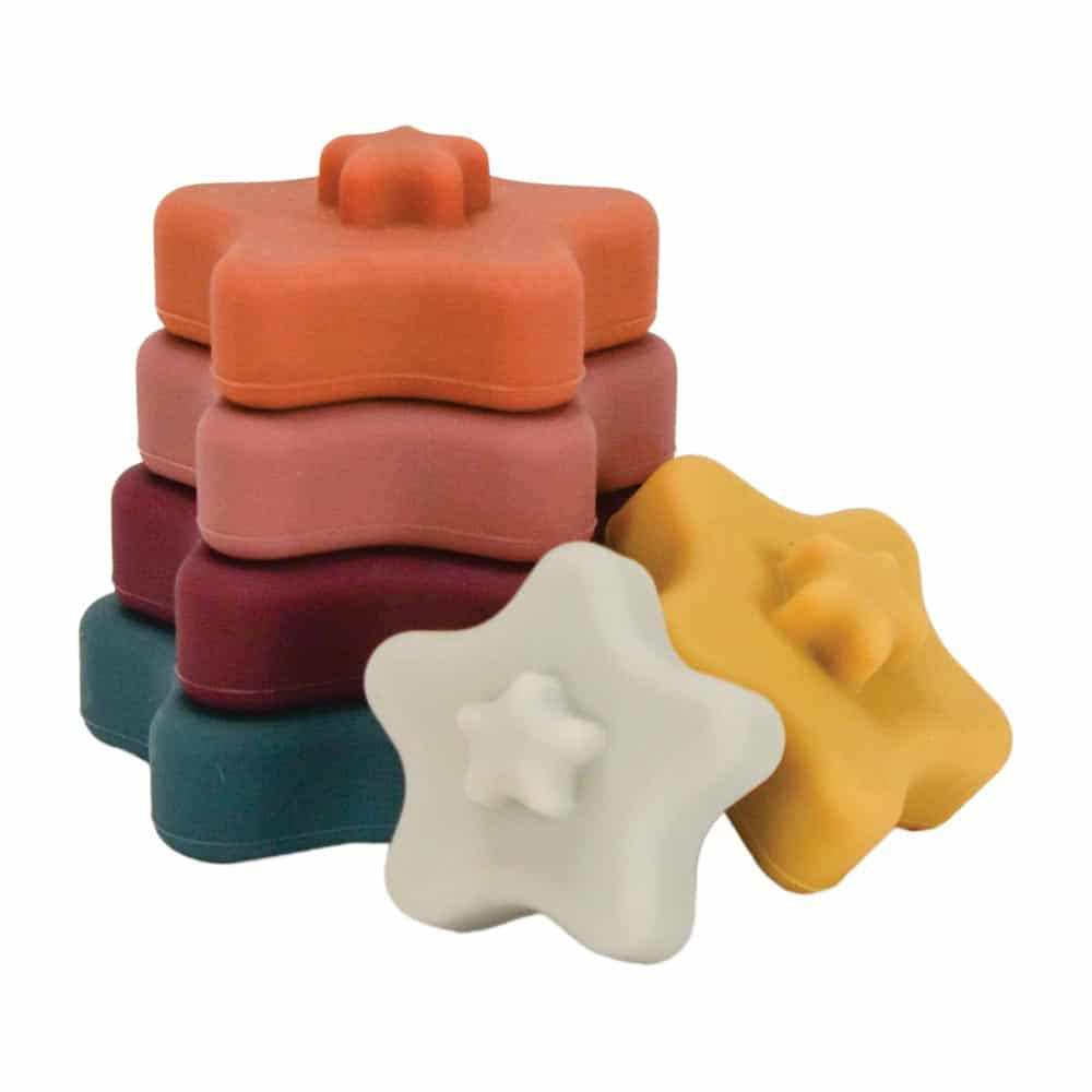 Star Stackables Silicone Toy 6pc set