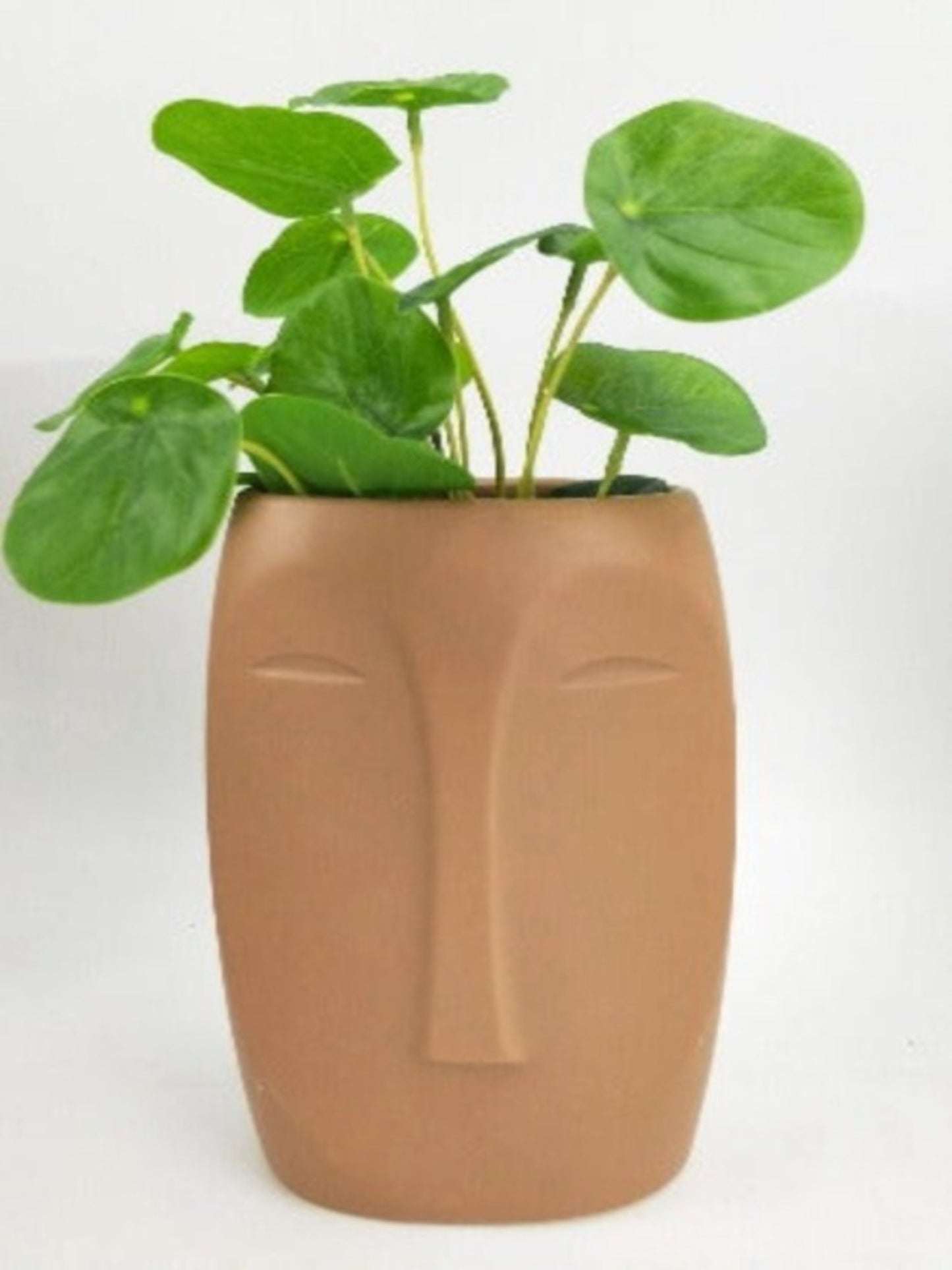 Aztec Face Vase